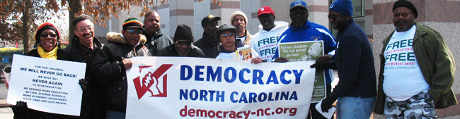 Democracy NC is a presence in Local Communities
